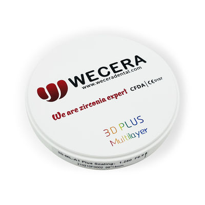 3D Multilayer Zirconia 11 Gradients High Temperature Sintering at 1500C Technology