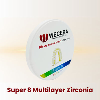 Isostatic Pressing Dental Zirconia Disk Featuring Cte 10505 Suitable for Dental Applications and Long Lasting Performance